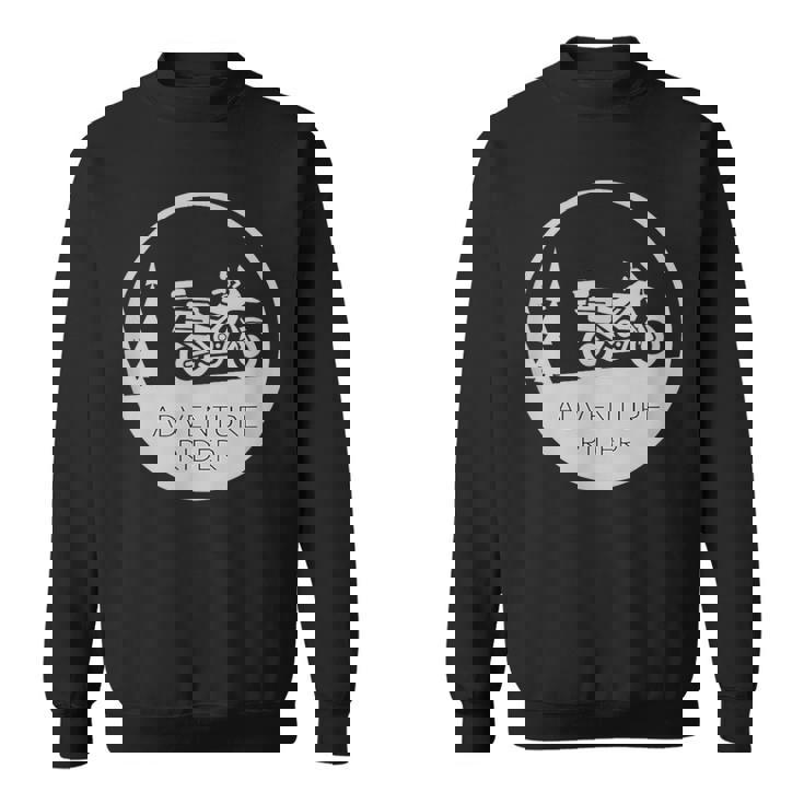 アドベンチャーバイクtシャツ スウェットシャツ
