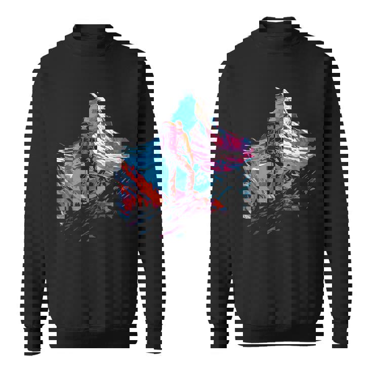 アドベンチャー登山 スウェットシャツ