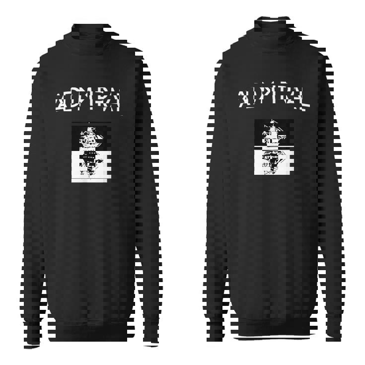 アドミラル ヴィンテージ レトロ 面白い 帆船 ギフト スウェットシャツ