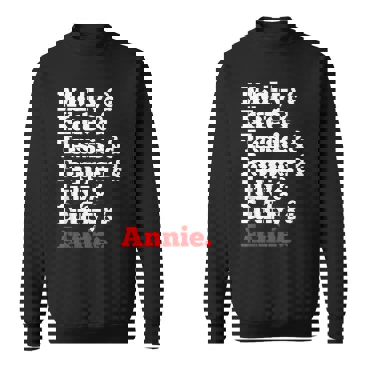 アニーの孤児たち スウェットシャツ