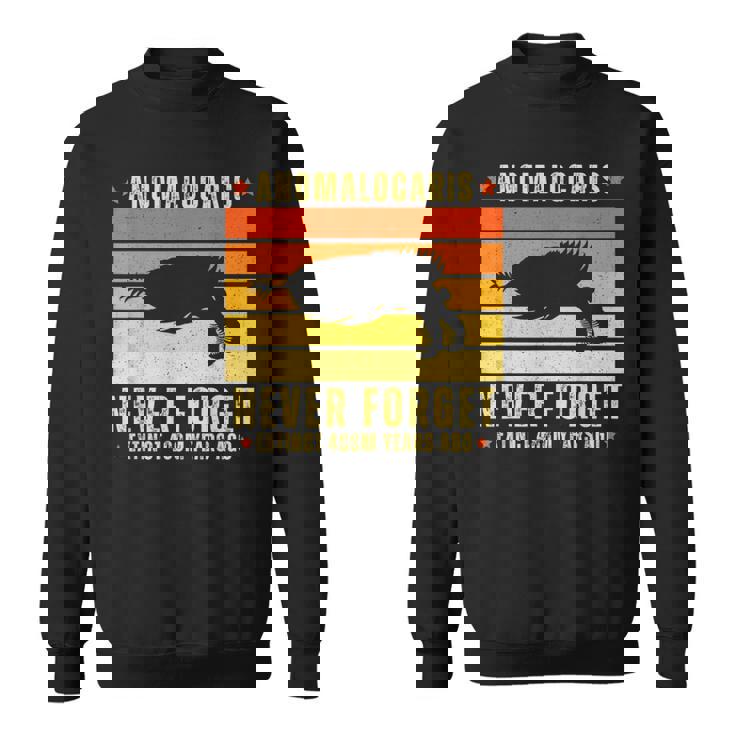 アノマロカリスは絶滅した節足動物を決して忘れない スウェットシャツ