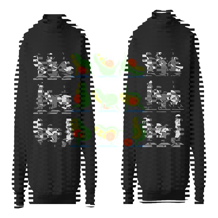 アボカドヨガ フラット腹部用 スウェットシャツ