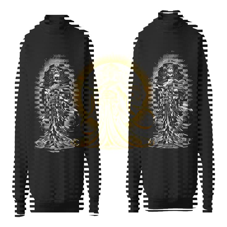 アマテラス 太陽の女神 神話 日本のアートデザイン スウェットシャツ