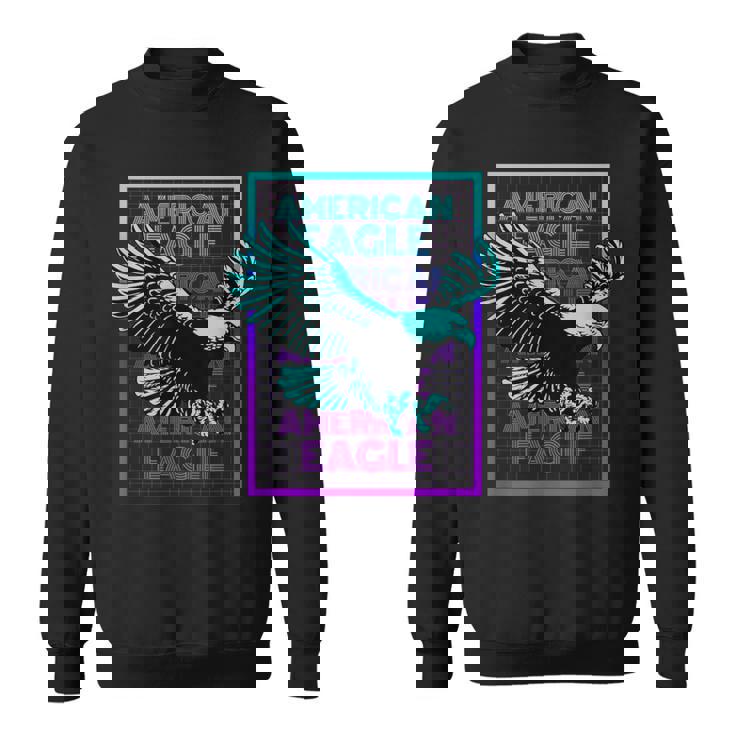 アメリカンイーグル ビンテージ レトロ アメリカンイーグル スウェットシャツ
