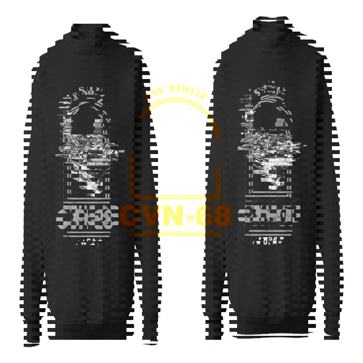 アメリカ海軍航空母艦 Cvn-68 ニミッツ Uss Nimitz スウェットシャツ
