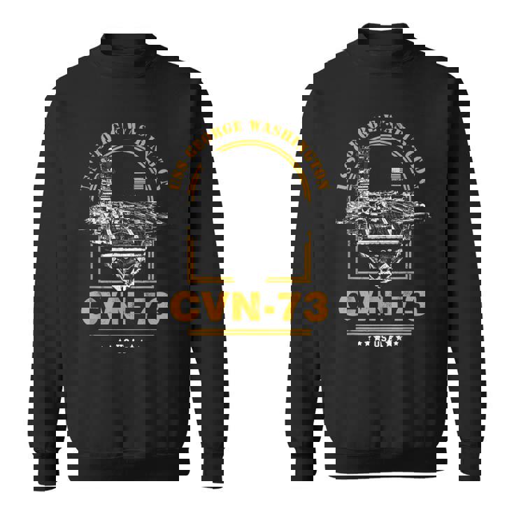 アメリカ海軍航空母艦 Cvn-73 ジョージ・ワシントン Uss George Washington スウェットシャツ