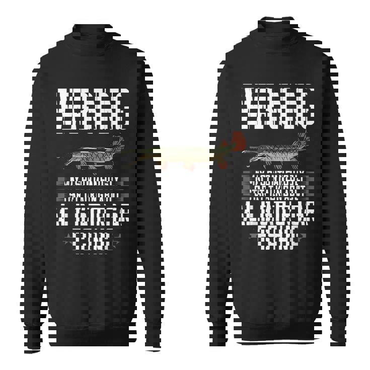 アリゲーターガーフィッシュギフト 釣り農場 スウェットシャツ