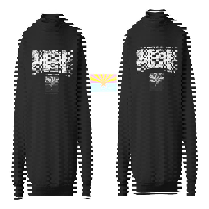 アリゾナ州フェニックス フラッグ プライド ヴィンテージ Az スウェットシャツ