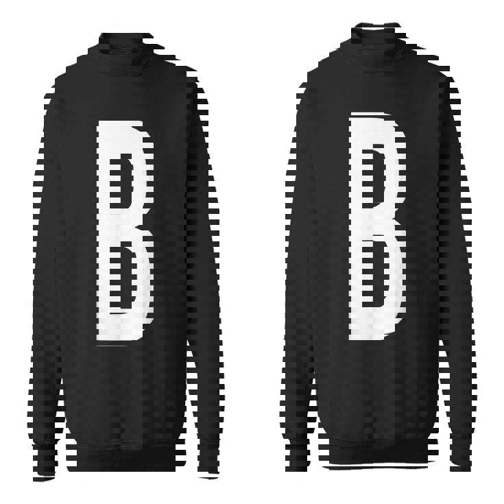 アルファベットアルファベットモノグラムイニシャル。 スウェットシャツ