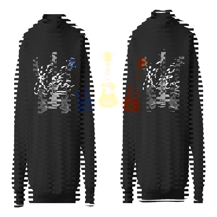 アロハ漫画 ウクレレ ハワイ ウケ ライフスタイル ウクレレ スウェットシャツ