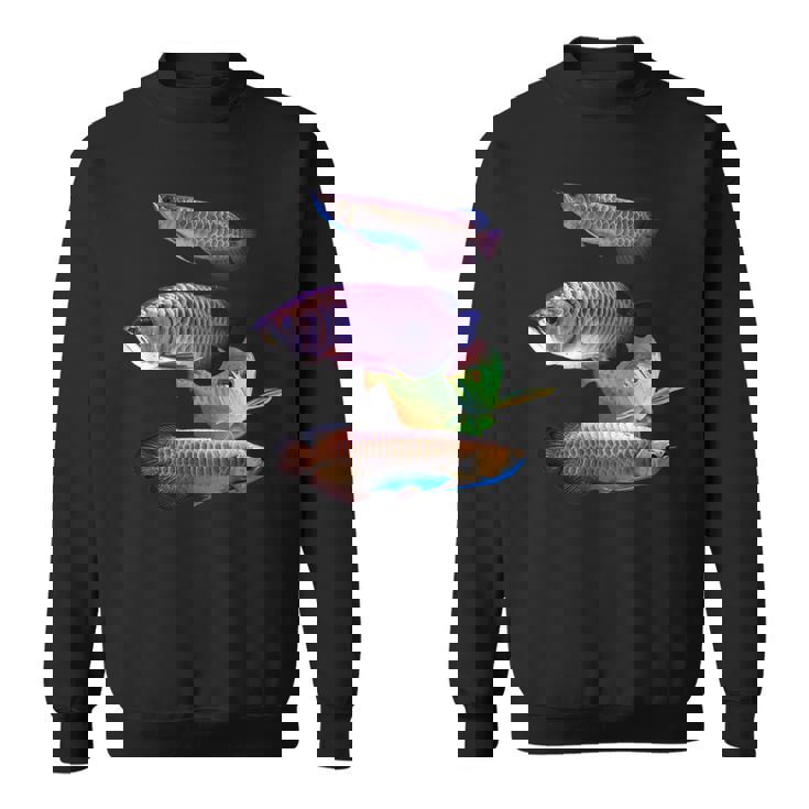 アロワナ 水槽 水槽 愛好家 大型 アロワナ デザイン スウェットシャツ