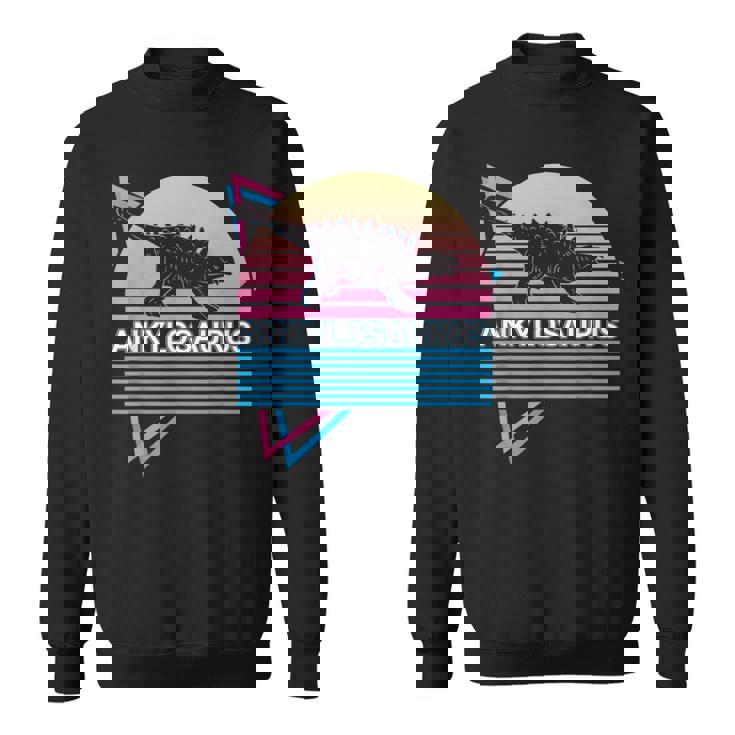 アンキロサウルス 恐竜 レトロ スウェットシャツ