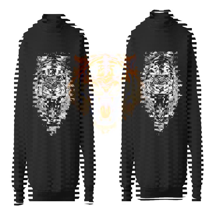 アングリータイガー、ローリングタイガー スウェットシャツ