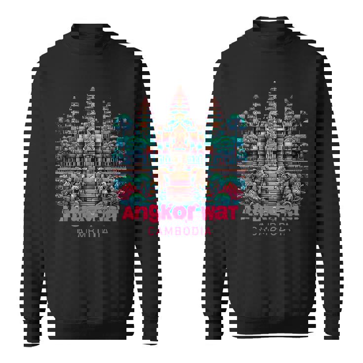 アンコールワット ヒンドゥー教寺院 シェムリアップ カンボジア スウェットシャツ