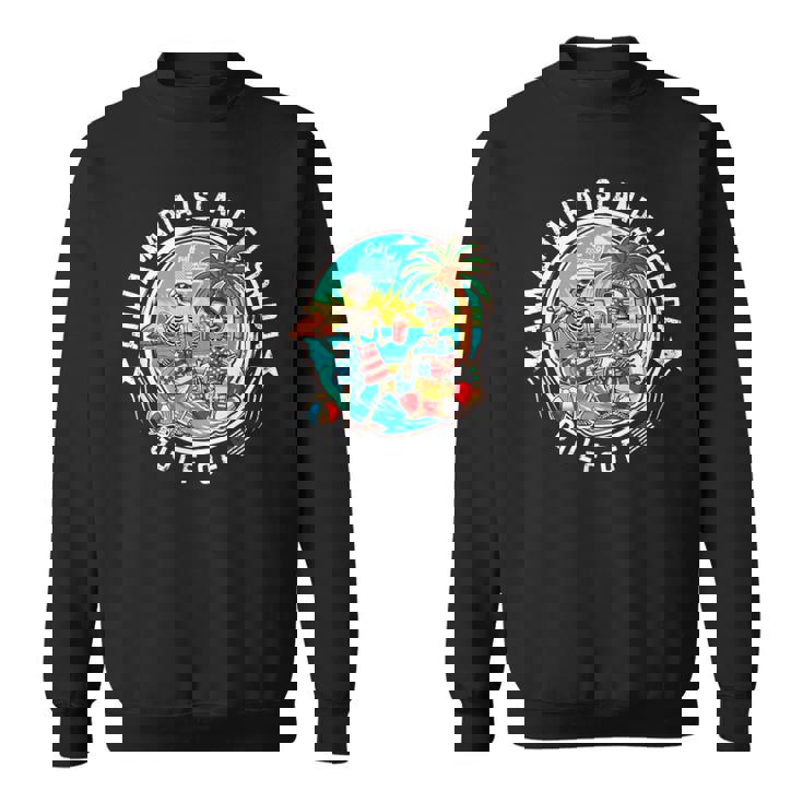 アンナマリアアイランドビーチフロリダメンズ&レディース スウェットシャツ