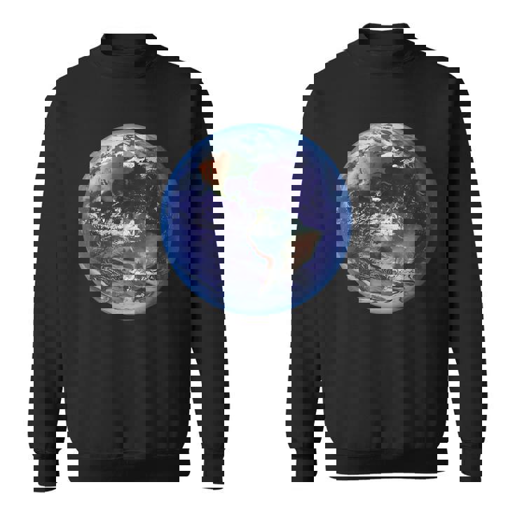 アースデイ用地球儀 スウェットシャツ