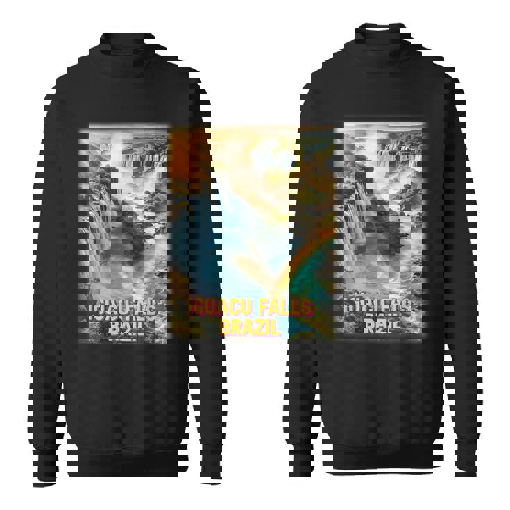イグアスの滝 ブラジル シャツ イグアス国立公園 家族旅行 スウェットシャツ
