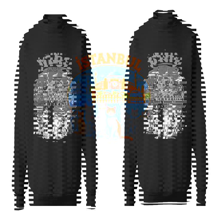 イスタンブール 猫の街 トルコ土産 トルコ猫好きギフト スウェットシャツ