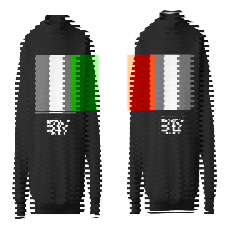 イタリアの国旗 スウェットシャツ