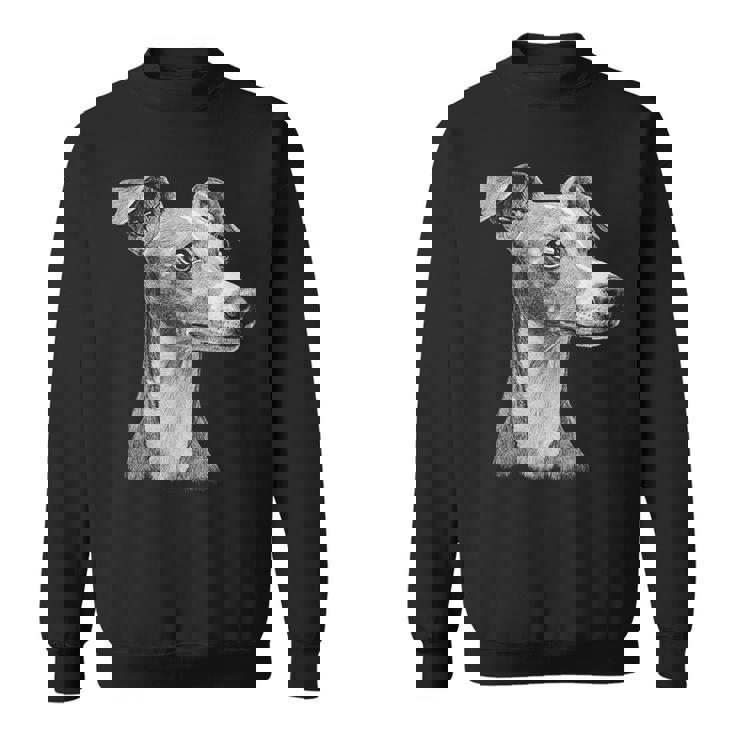 イタリアン グレイハウンド 犬 モチーフ ペット イタリアン グレイハウンド スウェットシャツ