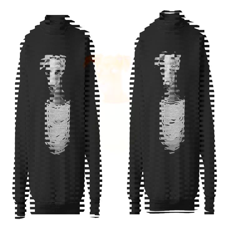 イタリアングレイハウンド ウィペットチェストバッグ 犬の飼い主用 スウェットシャツ