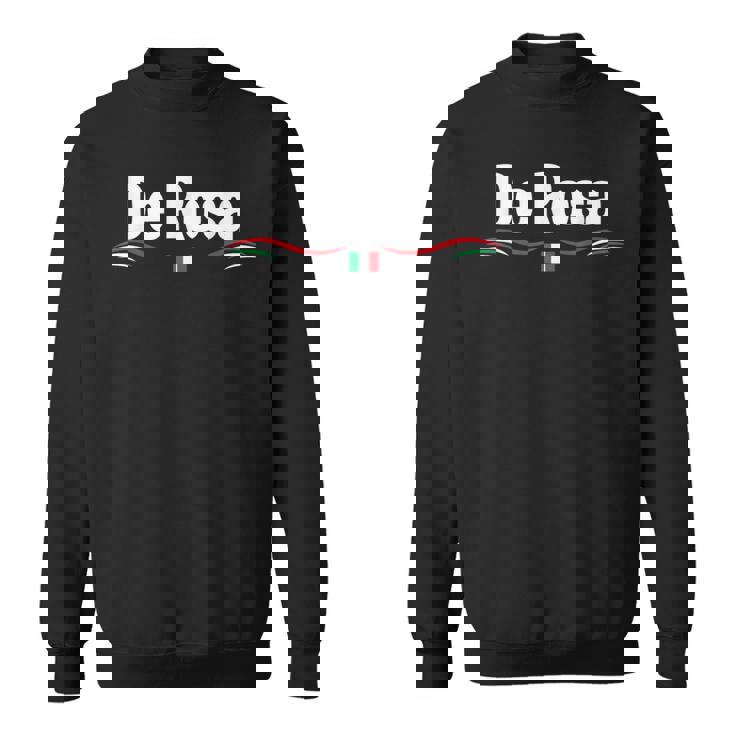 イタリア国旗 イタリアの出生名 De Rosa スウェットシャツ