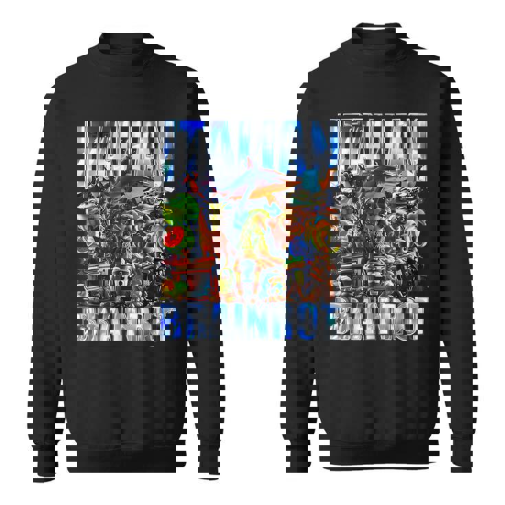 イタリア料理ブレインロット スウェットシャツ