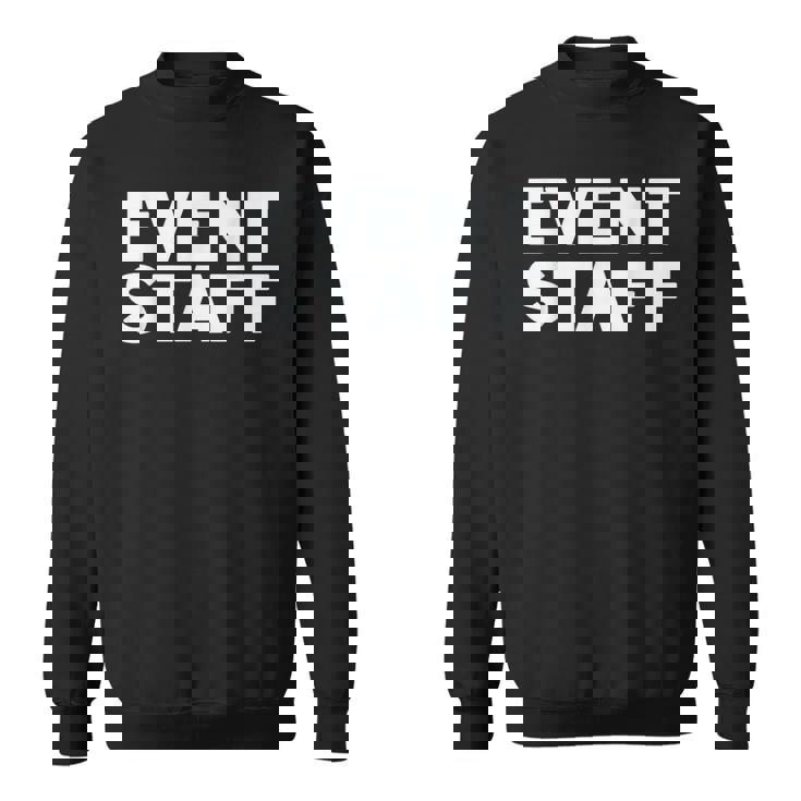 イベントスタッフ スウェットシャツ