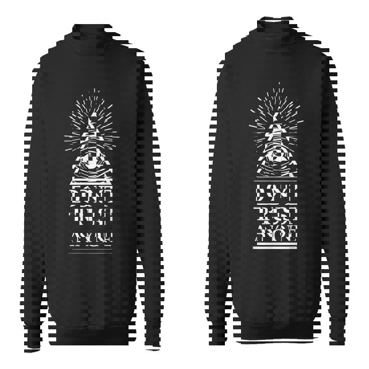 イルミナティ フリーメイソン 誰も信じるな スウェットシャツ