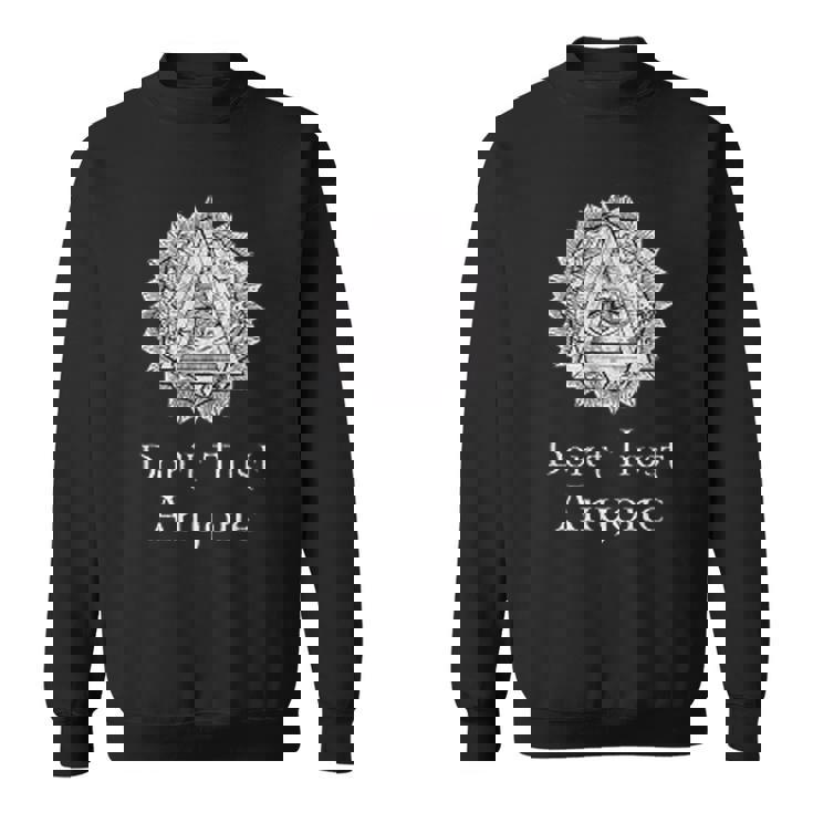 イルミナティのシンボル、信頼、すべてを見る目、プロビデンス スウェットシャツ