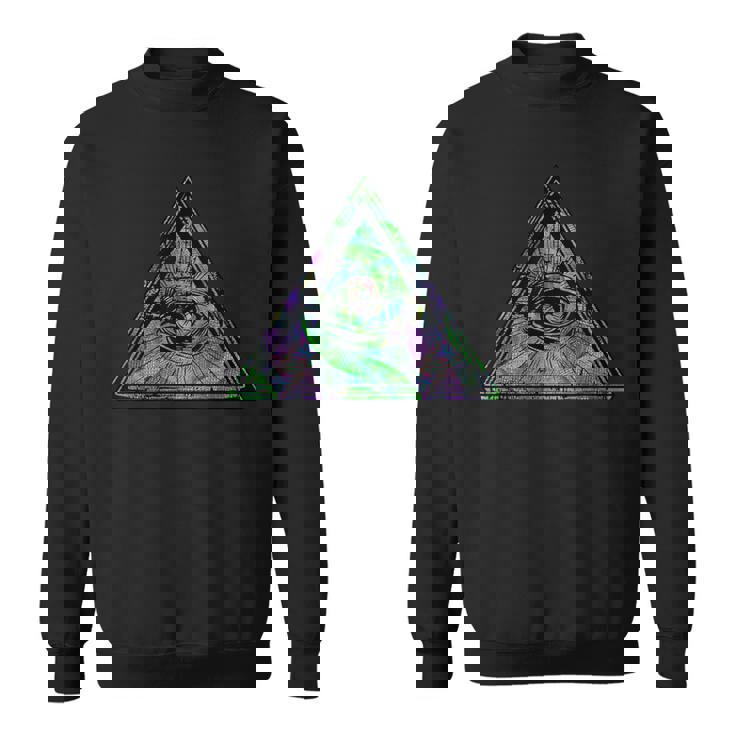 イルミナティアイtシャツ プロビデンスの目シャツ スウェットシャツ