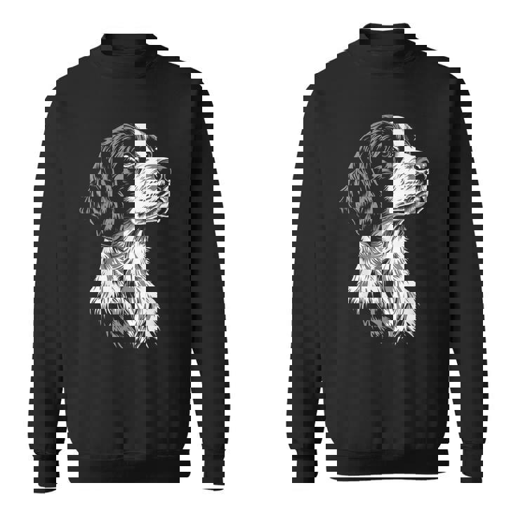 イングリッシュセッター 犬 モチーフ ペット イラスト イングリッシュセッター スウェットシャツ