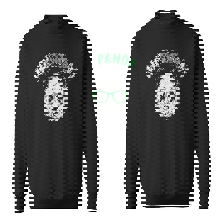 インディペンデントパンダ Nerd Bear With Brile スウェットシャツ