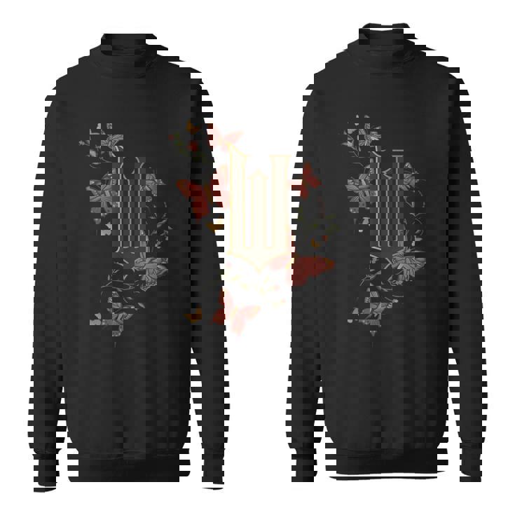 ウィキッドムービーロゴ W バタフライ スウェットシャツ