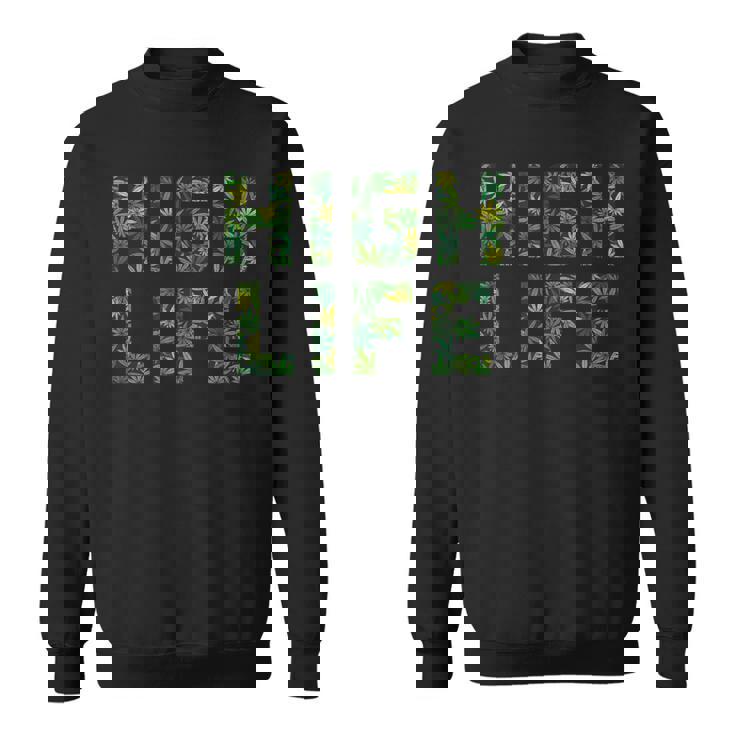 ウィードシャツ メンズ レディース ハイライフ 大麻 マリファナ 恋人 ギフト スウェットシャツ