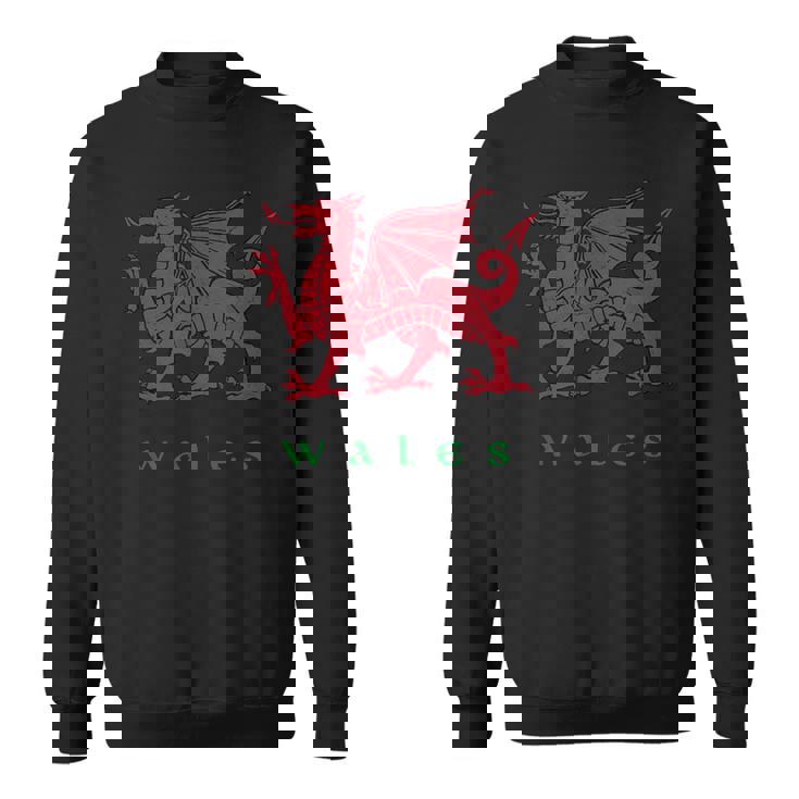 ウェールズ ウェールズ ウェールズ ドラゴン スウェットシャツ