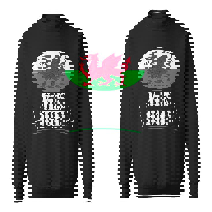 ウェールズ ラグビー チーム Cmon Cymru フラッグ スウェットシャツ