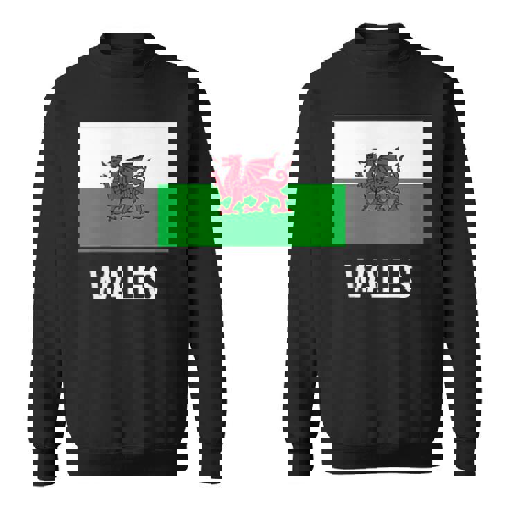 ウェールズのウェールズの旗 スウェットシャツ