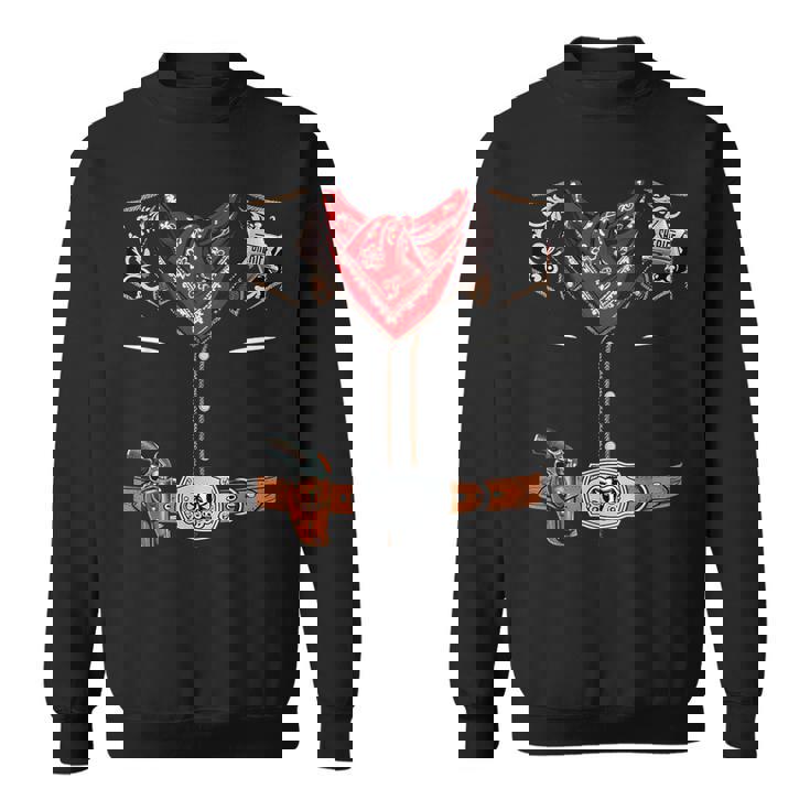 ウエスタン保安官 カウボーイベスト ハロウィンコスチューム スウェットシャツ