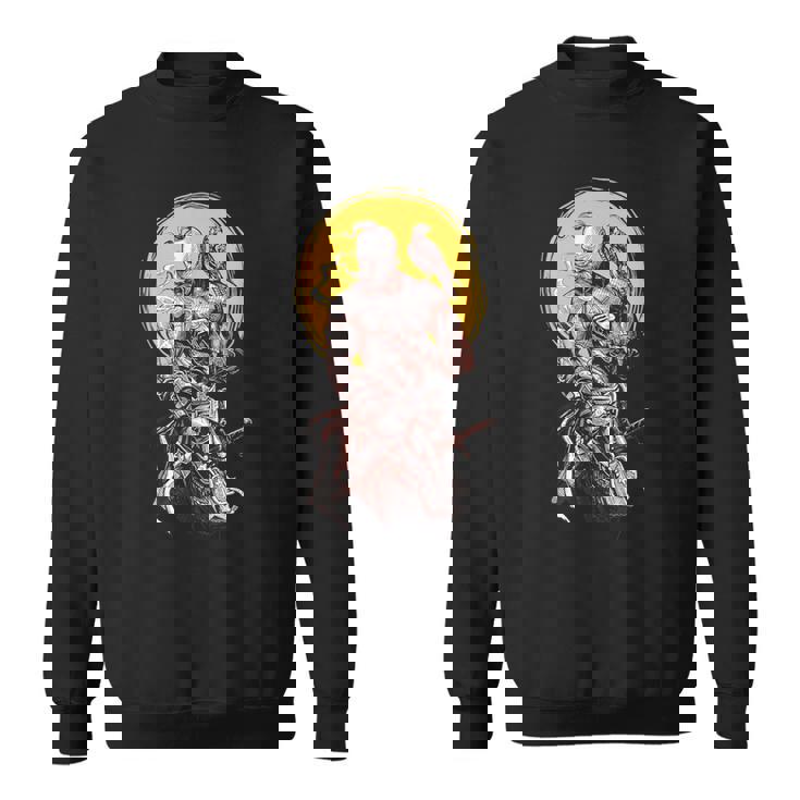 ウクライナのコサック戦士が剣を握り、ウクライナのために戦う スウェットシャツ