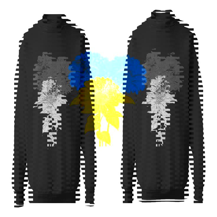 ウクライナ国旗 ひまわり ヴィンテージ ウクライナ支援 ウクライナ スウェットシャツ