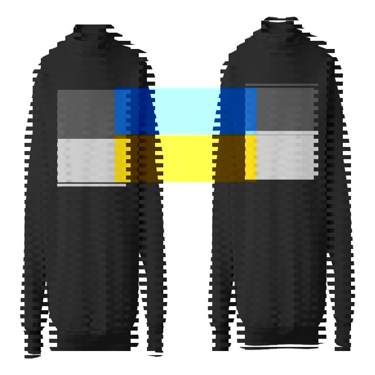ウクライナ国旗デザイン スウェットシャツ
