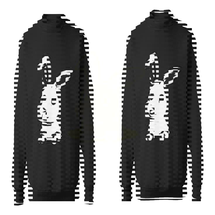 ウサギの穴から出てトラブルに巻き込まれる スウェットシャツ