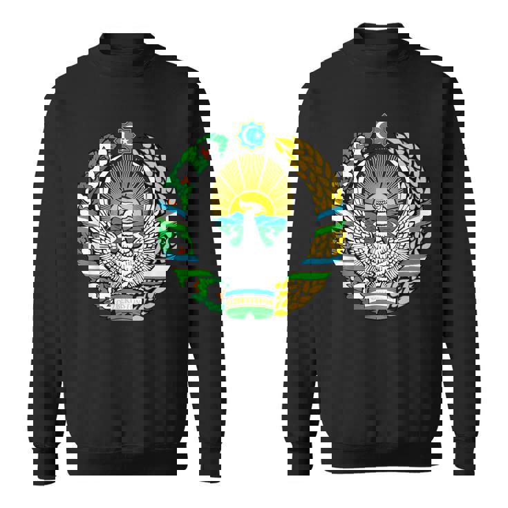 ウズベキスタン 紋章 旗 ウズベキスタン スウェットシャツ