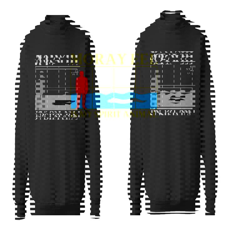 ウツボは私の精神動物 海洋生物学者 スウェットシャツ