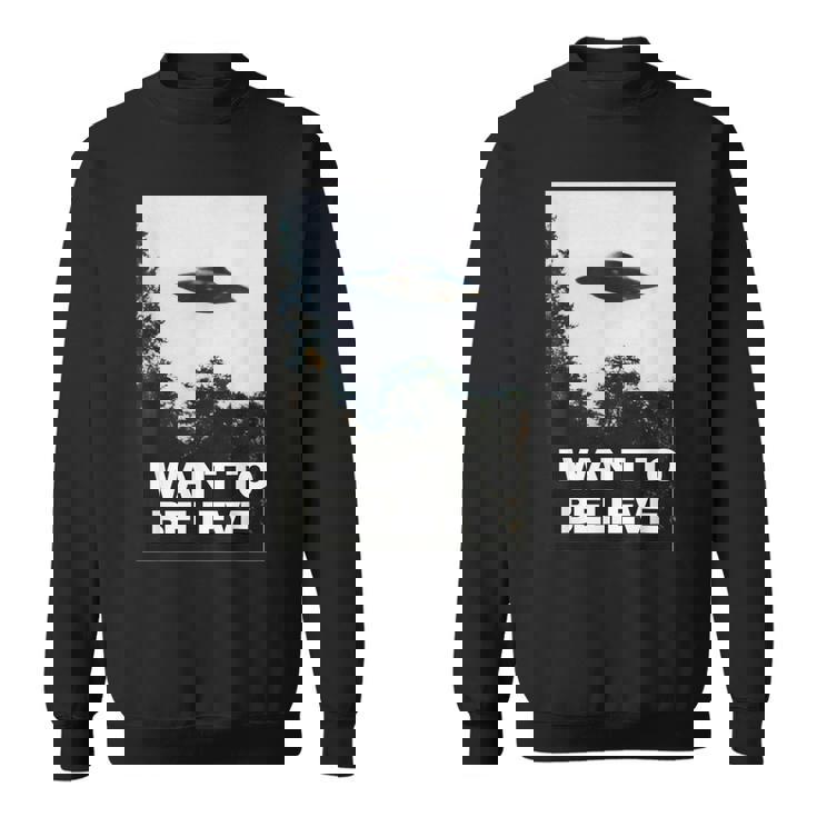 エイリアン Ufo ハンターシャツ I Want To Believe スウェットシャツ