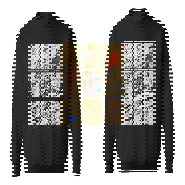 エゴン・シーレアール・ヌーボーによる有名な表現主義の肖像画 スウェットシャツ