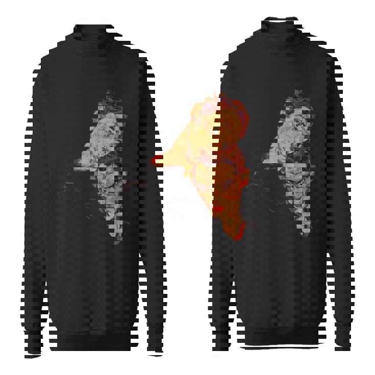 エゴン・シーレ作「ダブル・セルフ・ポートレート」1915 スウェットシャツ