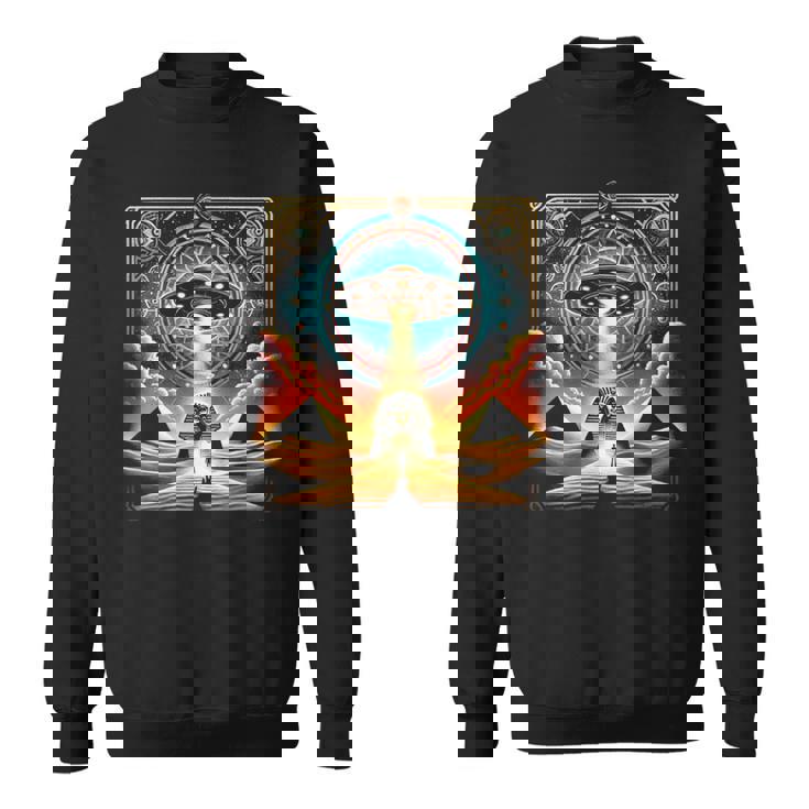 エジプトufo古代スターゲート Egypt Ufo Ancienttargate スウェットシャツ