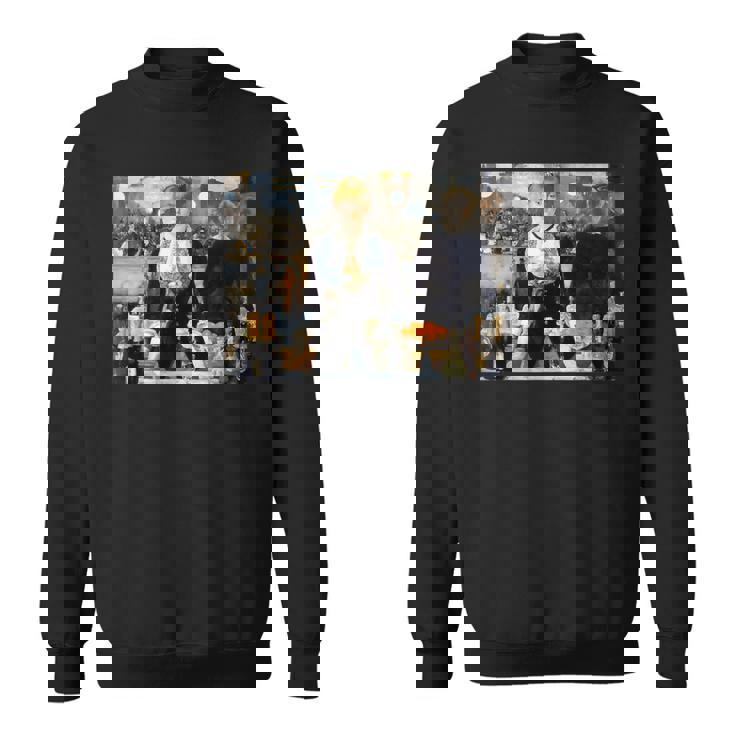 エドゥアール・マネの「フォリー・ベルジェールのバー」 スウェットシャツ